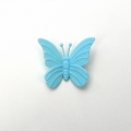 Broche vlinder blauw
