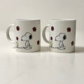 2 Bekers Snoopy