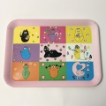 Groot dienblad Barbapapa 