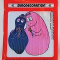 Barbapapa en mama krassticker 