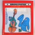 Barbapapa krassticker contrabas