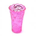 Plastic vaas roze