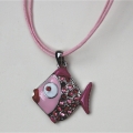 Ketting vis roze